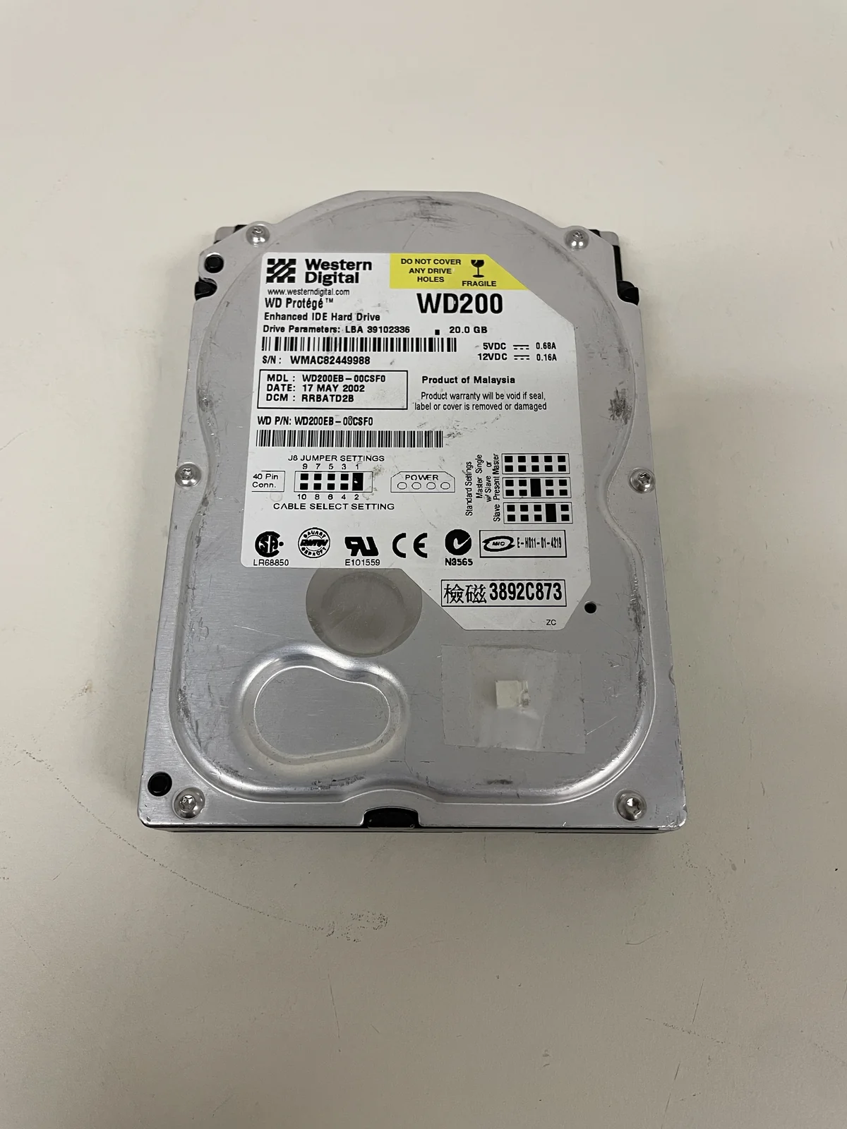 Pre-Programmed Hard Drive